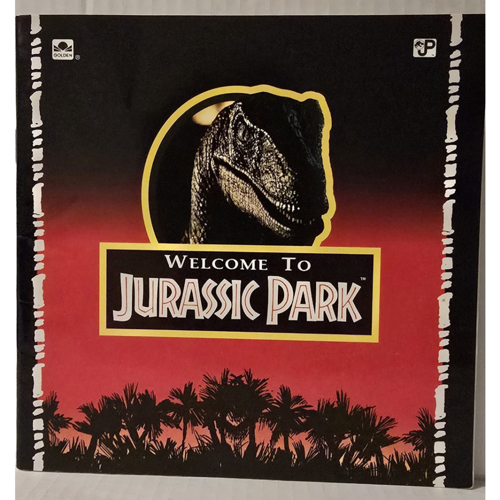 Welcome to Jurassic Park - Budget Books - PB Book 1993 Vintage